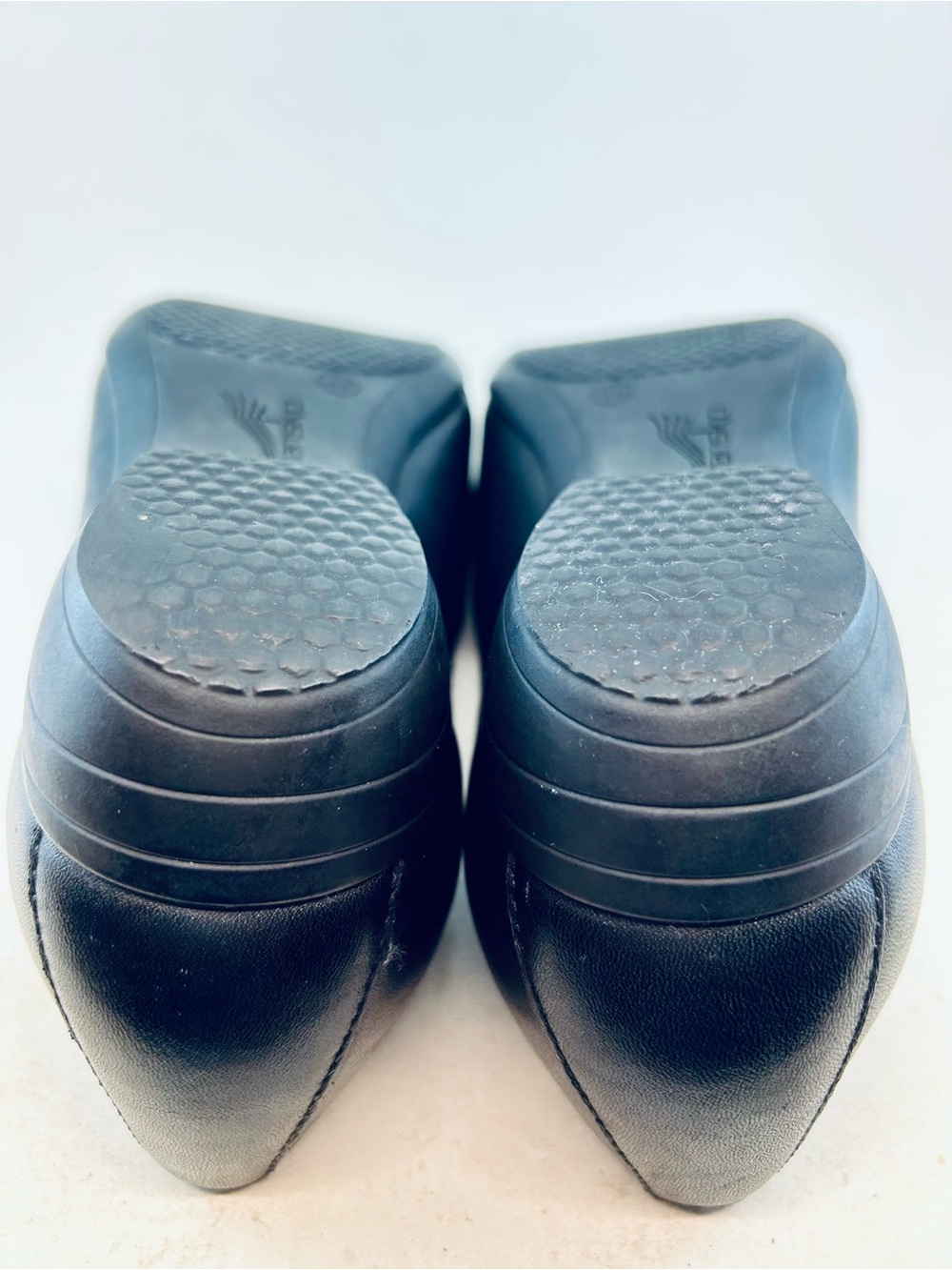 Dansko Black Milled Nappa Leather Farah Smoking Loafers, size 39 8.5 9 - Picture 11 of 11